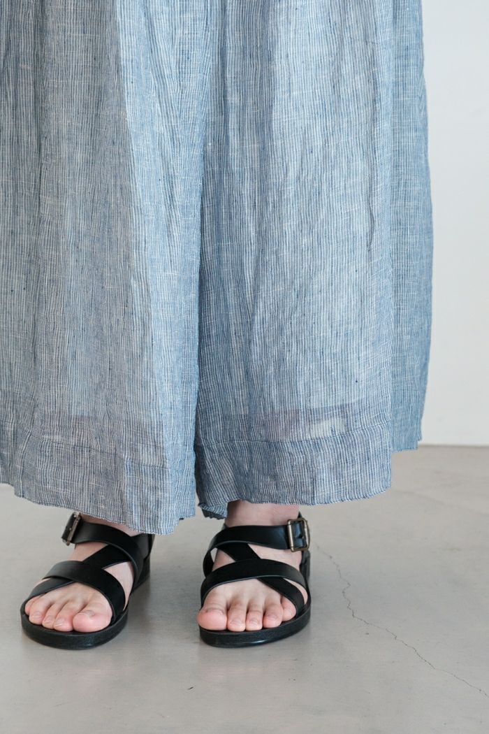 オリーブ 2023SS スズキタカユキ culotte pants グレー suzuki takayuki culotte pants（スズキタカユキ キュロット