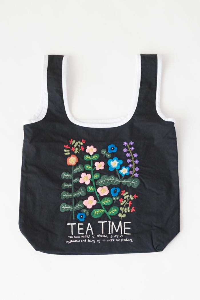 pot and tea ポットアンドティー 梅の花トートバッグ(basic
