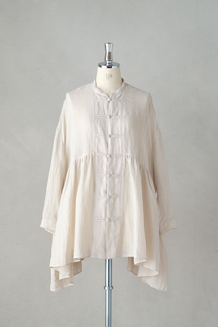 suzuki takayuki スズキタカユキ <BR>chinese knot blouse(25SS)