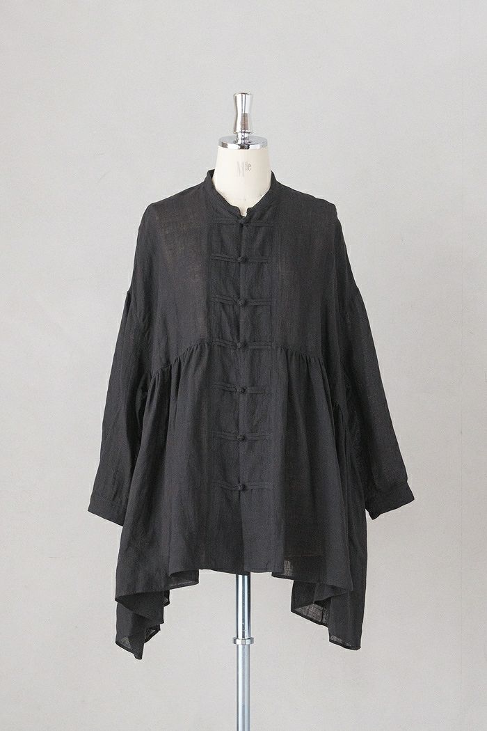 suzuki takayuki スズキタカユキ <BR>chinese knot blouse(25SS)