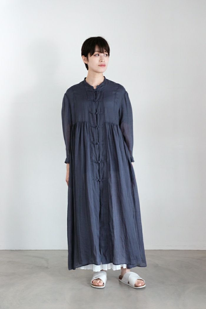 suzuki takayuki スズキタカユキ <BR>chinese knot dress(25SS)