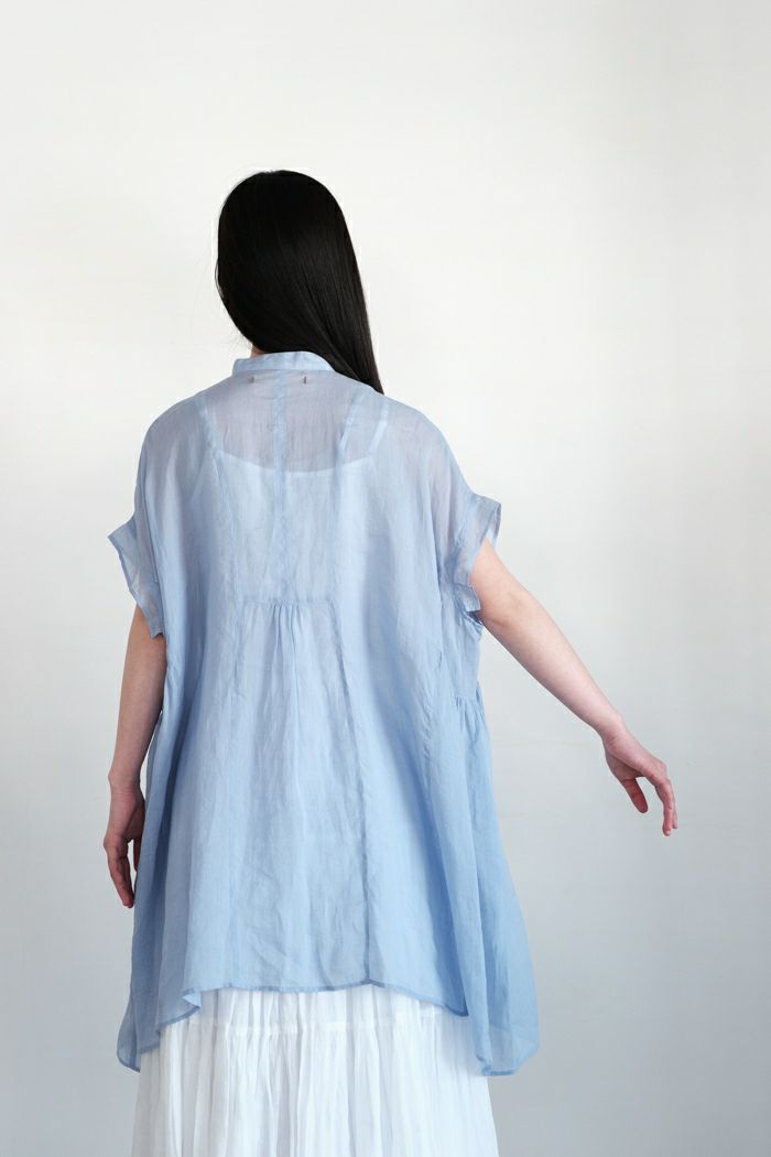 suzuki takayuki スズキタカユキ band-sleeve tunic(25SS) | T.T. GARRET