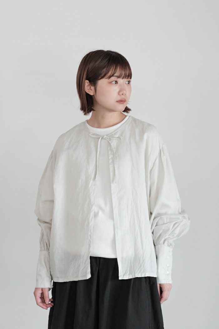 Gauze# ガーゼ <br>キュリオスストリングブラウス(25SS)
