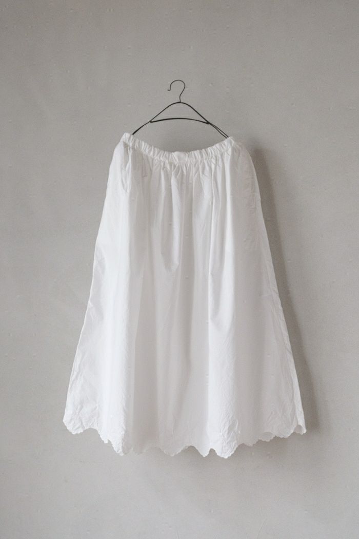 【処分価格】Gauze# ガーゼ　アンティークスカラップレースギャザースカート 楽天市場】Gauze# アンティーク スカラップレース スウィッチ