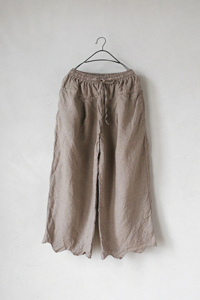 Gauze# ガーゼ アンティークストリングピエロパンツ(23SS/NEW