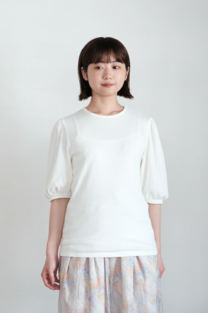 Gauze# ガーゼ <br>キュリオスショートスリーブリブプルオーバー(25SS)