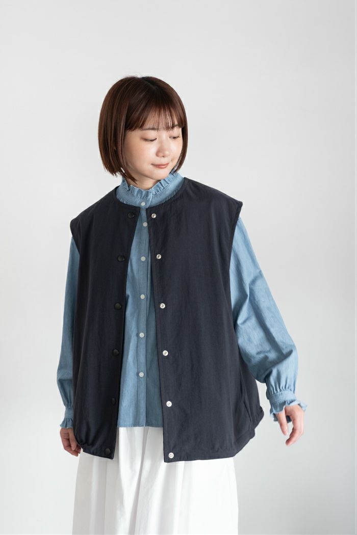 nunuforme / ヌヌフォルム / ハーフスリーブサークルシャツ nunuforme ヌヌフォルム ハーフスリーブサークルシャツ(25SS