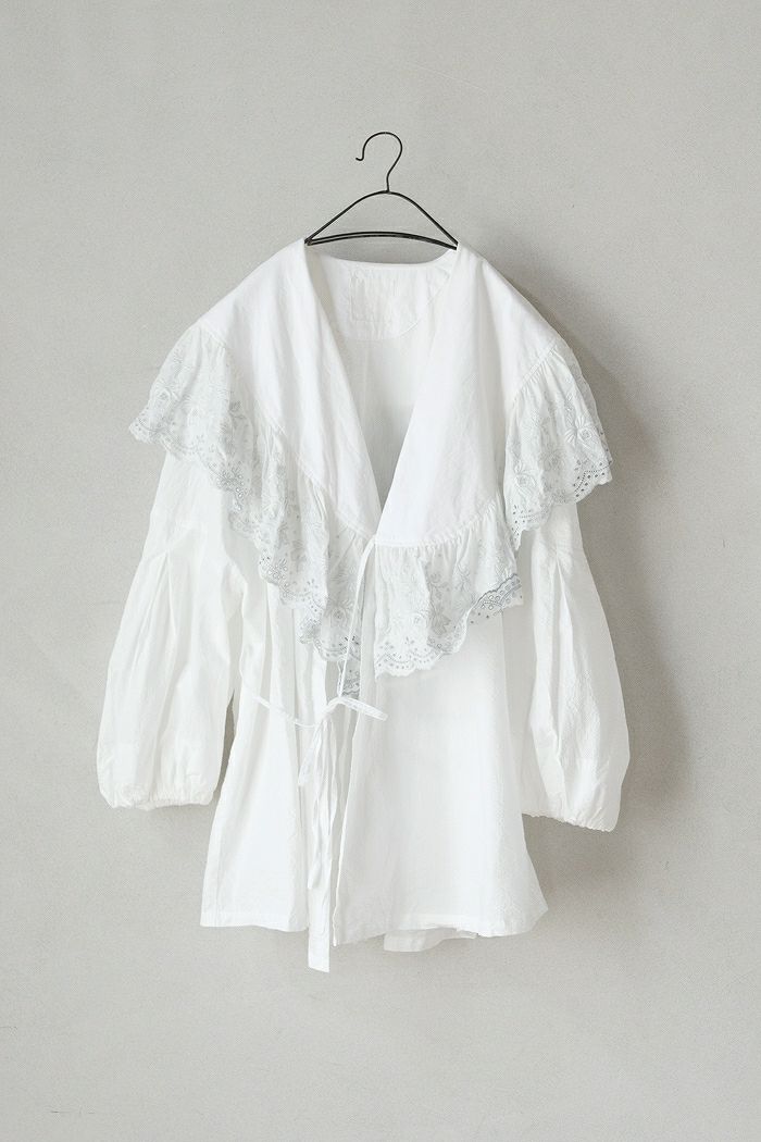 GASA* ガサ 日日夜夜 ワイドレースカラースモック(25AW) | T.T.