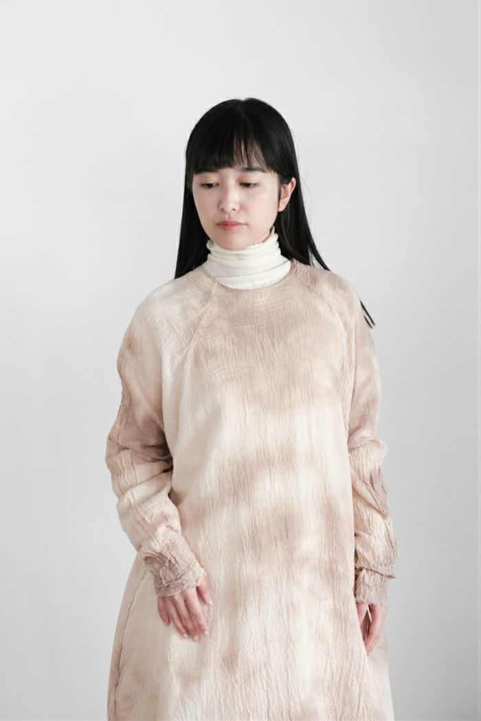 GASA* ガサ 並雲 Aラインワンピース(25AW) | T.T. GARRET