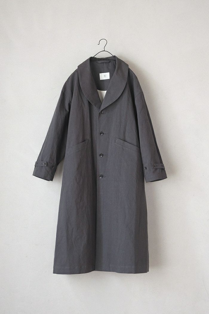 GASA* ガサ 翠嵐 ショールカラーコート(25AW) | T.T. GARRET