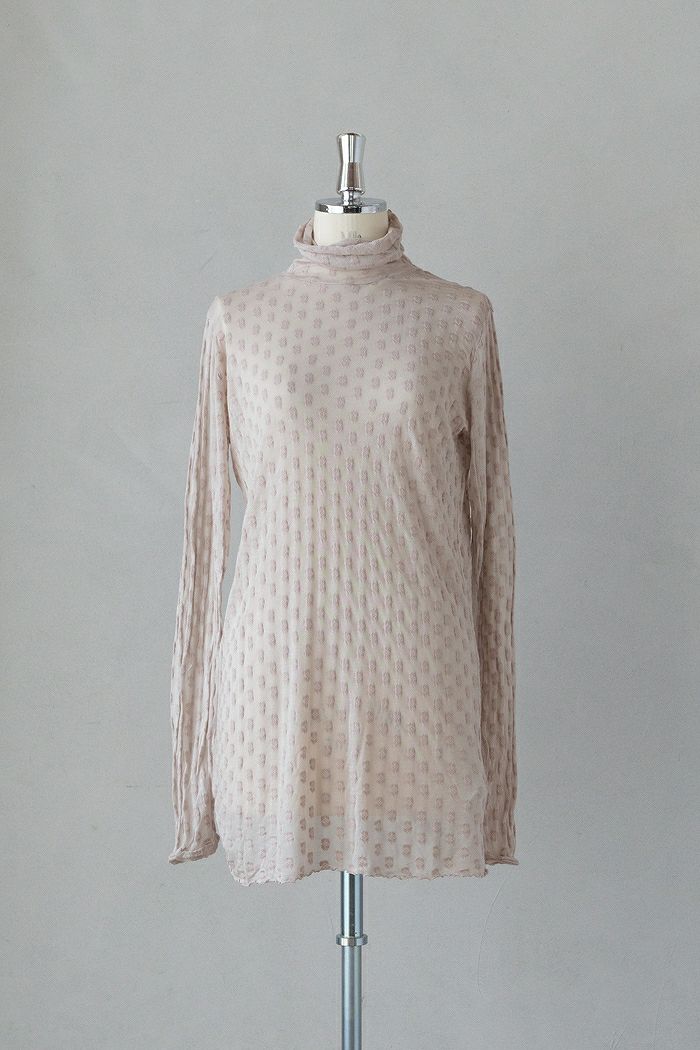MAGALI マガリ ガーメントダイ・コットンレース・ブラウス(25SS) MAGALI マガリ ガーメントダイ・コットンレース・ブラウス(25SS