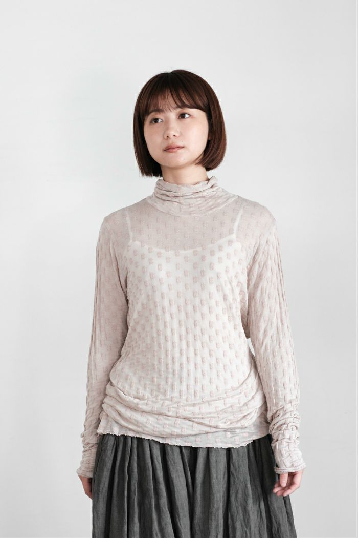 GASA* ガサ 羊雲 タートルネックプルオーバー(25AW) | T.T. GARRET