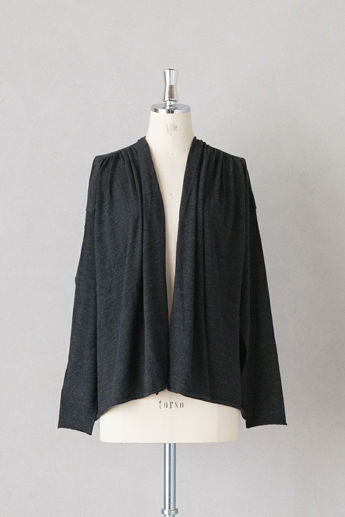 GASA* ガサ 静寂 ニットケープベスト(25AW) | T.T. GARRET