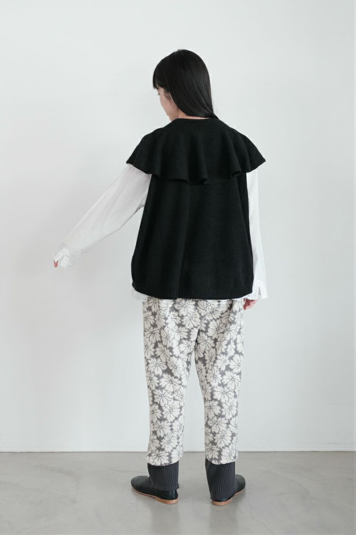 GASA* ガサ 静寂 ニットケープベスト(25AW) | T.T. GARRET