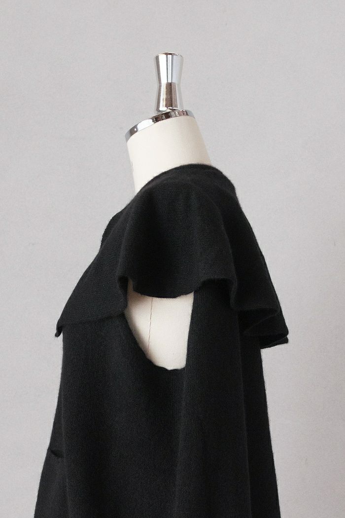 GASA* ガサ 静寂 ニットケープベスト(25AW) | T.T. GARRET