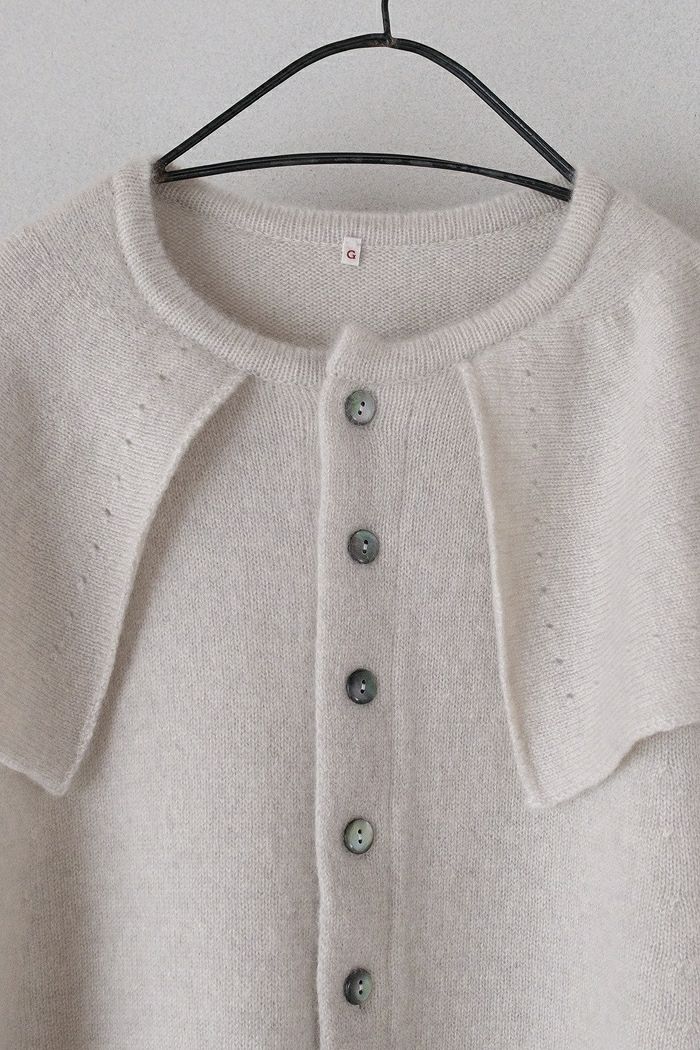 GASA* ガサ 静寂 ニットケープベスト(25AW) | T.T. GARRET