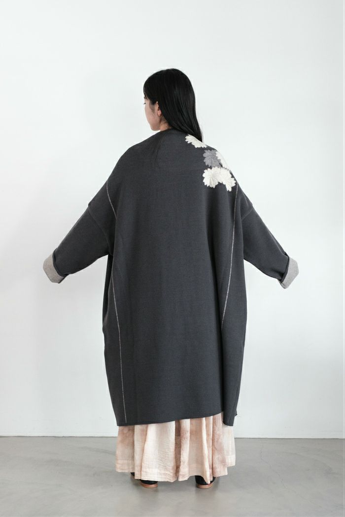 GASA* ガサ 花雨 花柄ニットコート(25AW) | T.T. GARRET