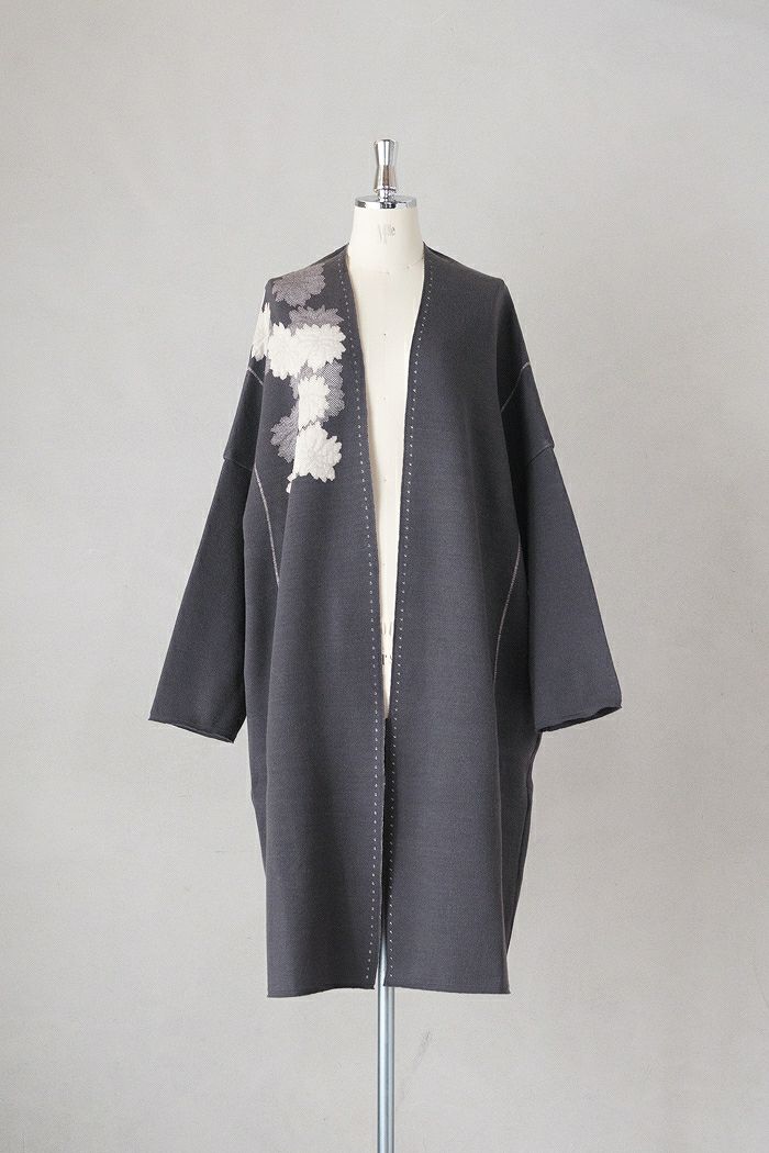 GASA* ガサ 花雨 花柄ニットコート(25AW) | T.T. GARRET