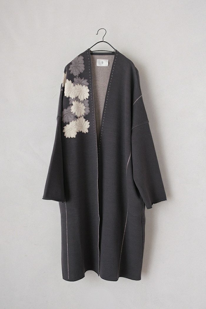 GASA* ガサ 花雨 花柄ニットコート(25AW) | T.T. GARRET