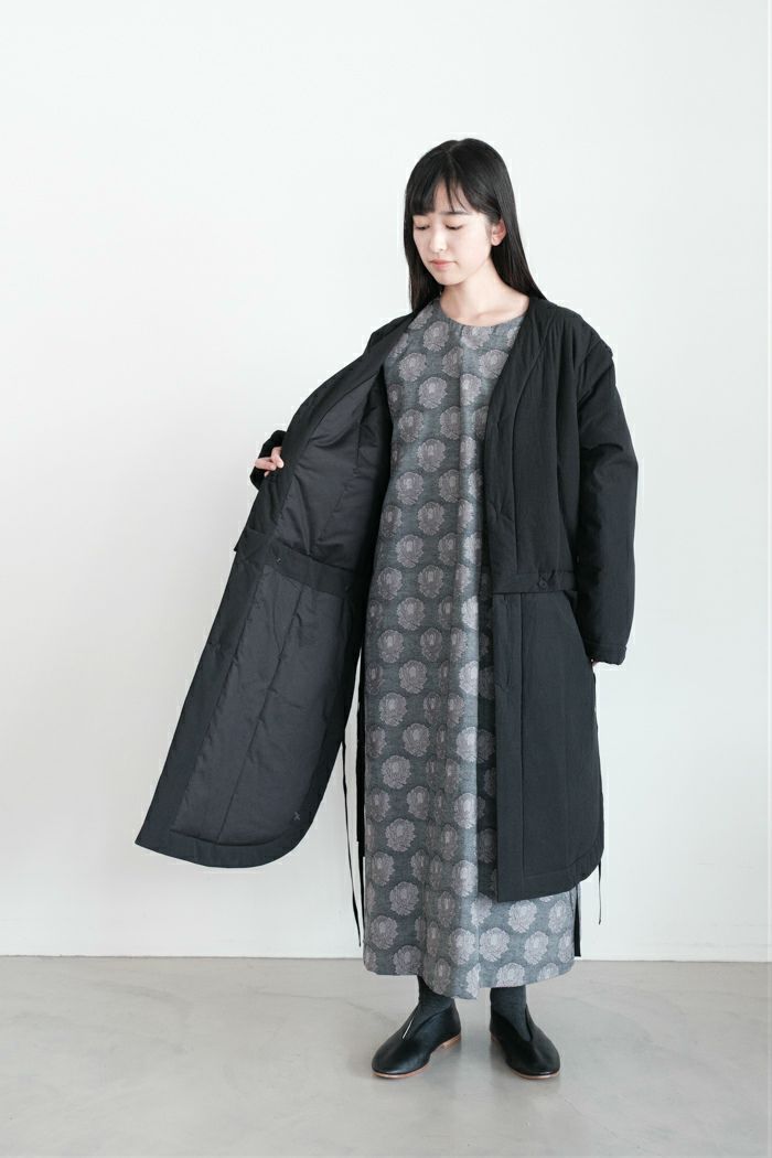 GASA ロングコート GASA* ガサ 昼想夜夢 キルティングコート(25AW) | T.T. GARRET