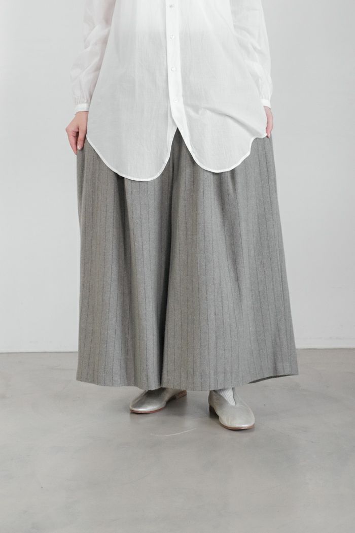 GASA* ガサ 森の鼓動 ギャザーパンツ（24AW) | T.T. GARRET