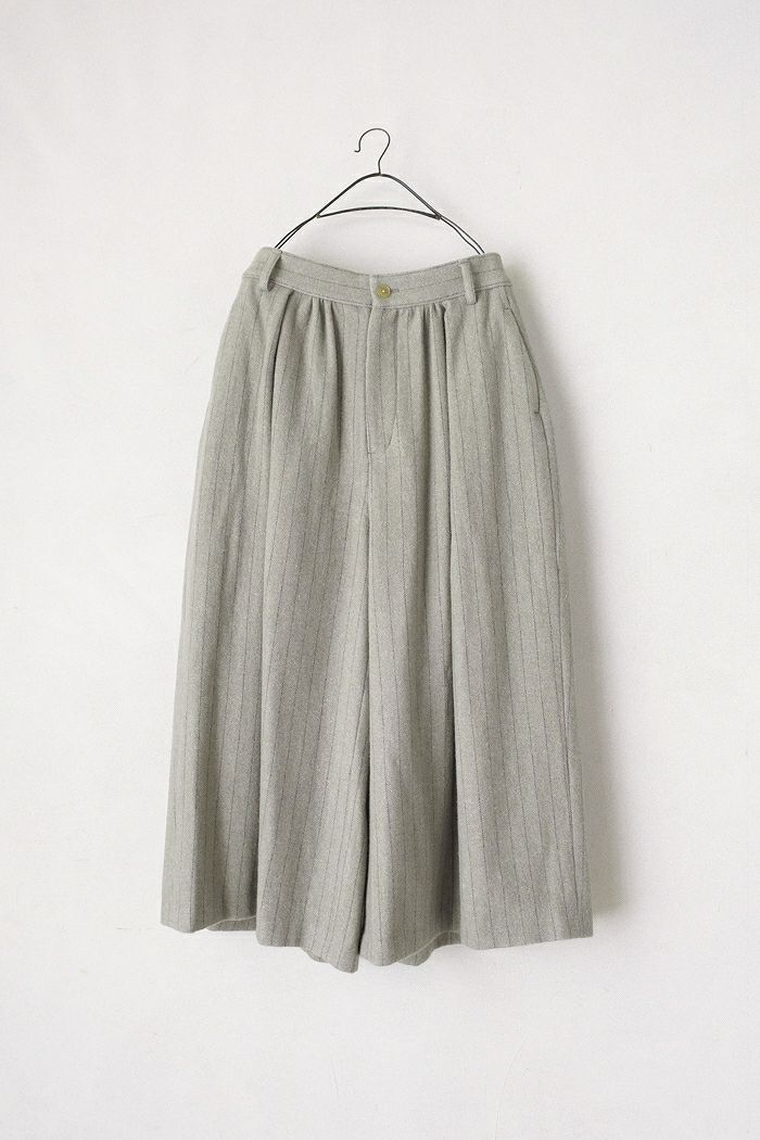 GASA* ガサ 木々の深呼吸 タックパンツ（24AW) | T.T. GARRET