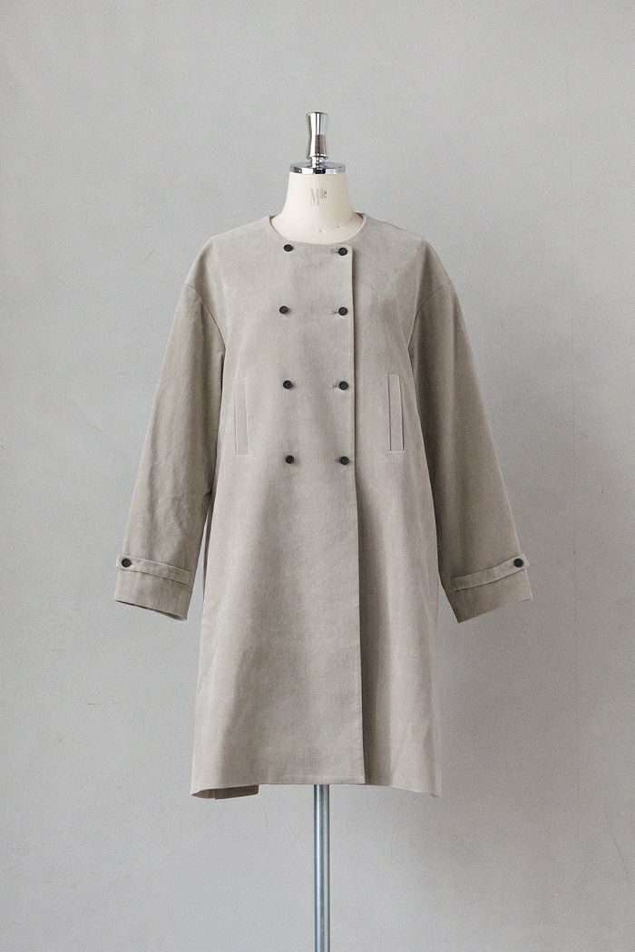 MAGALI マガリ オールドヴィンテージコットンダブルボタンコート(25AW