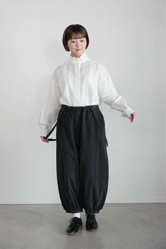 MAGALI マガリ 天日干しコットンコーデュロイバルーンパンツ(25AW