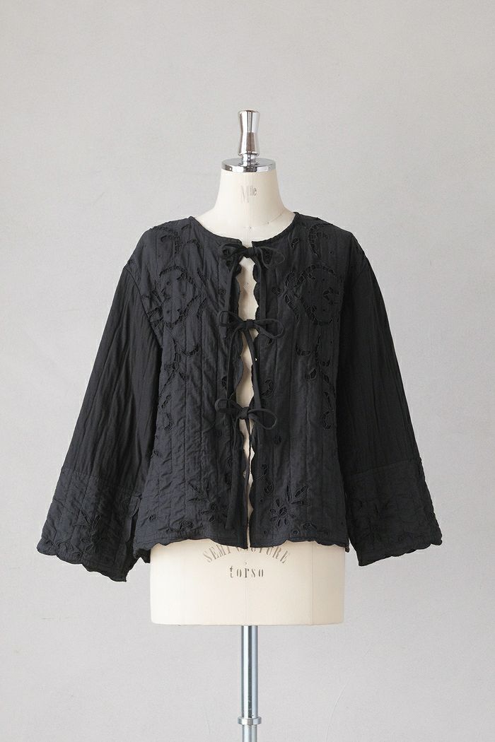 Heriter エリテ cutwork parts quilt jacket(25AW) | T.T. GARRET