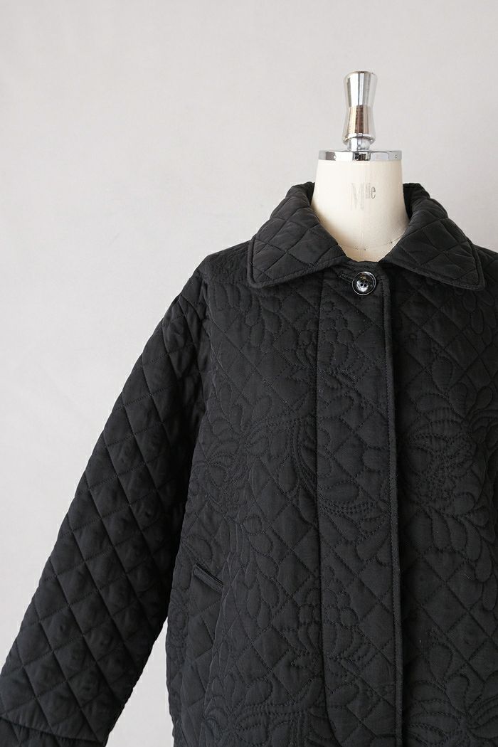 Heriter エリテ quilt embroidery coat(25AW) | T.T. GARRET