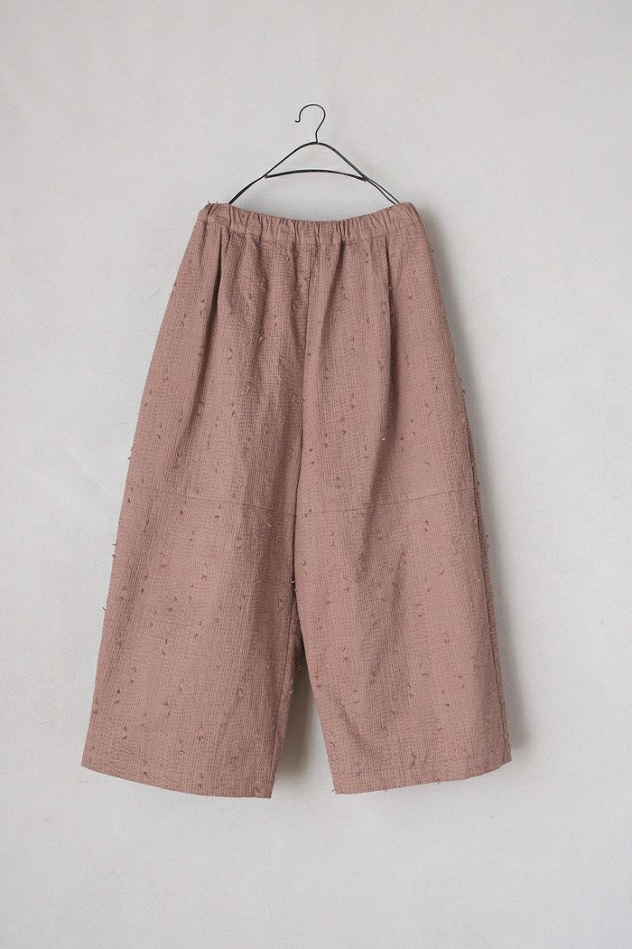 GASA* ガサ 想像と創造 ギャザーフリルパンツ（24AW) | T.T. GARRET