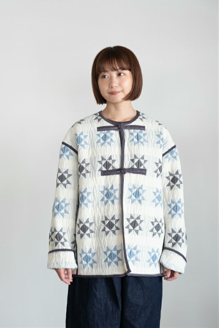 qiri キリ patchwork quilt jacquard jacket(25AW) | T.T. GARRET