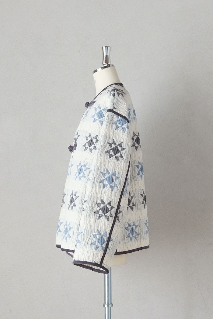 qiri キリ patchwork quilt jacquard jacket(25AW) | T.T. GARRET