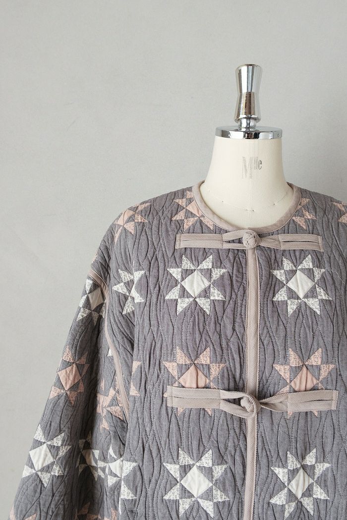 qiri キリ patchwork quilt jacquard jacket(25AW) | T.T. GARRET