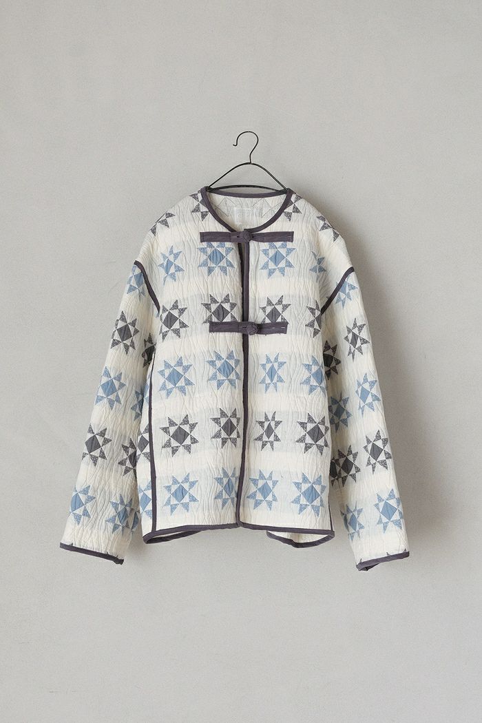 qiri キリ patchwork quilt jacquard jacket(25AW) | T.T. GARRET