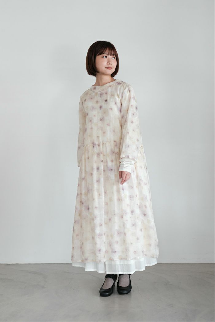 NATIVE VILLAGE ネイティブヴィレッジ <br>No.04 harmony：調和 押し花のワンピース(25AW)