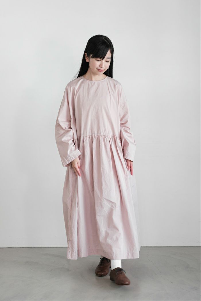 Gauze# ガーゼ ヌーボースイッチングギャザーワンピース(25AW) | T.T.