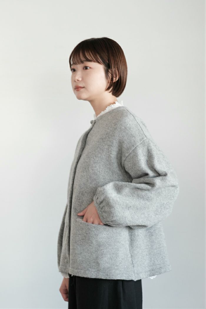 ✴︎✴︎ Gauze# ガーゼ アンティークレースリメイクニットカーディガン(25AW