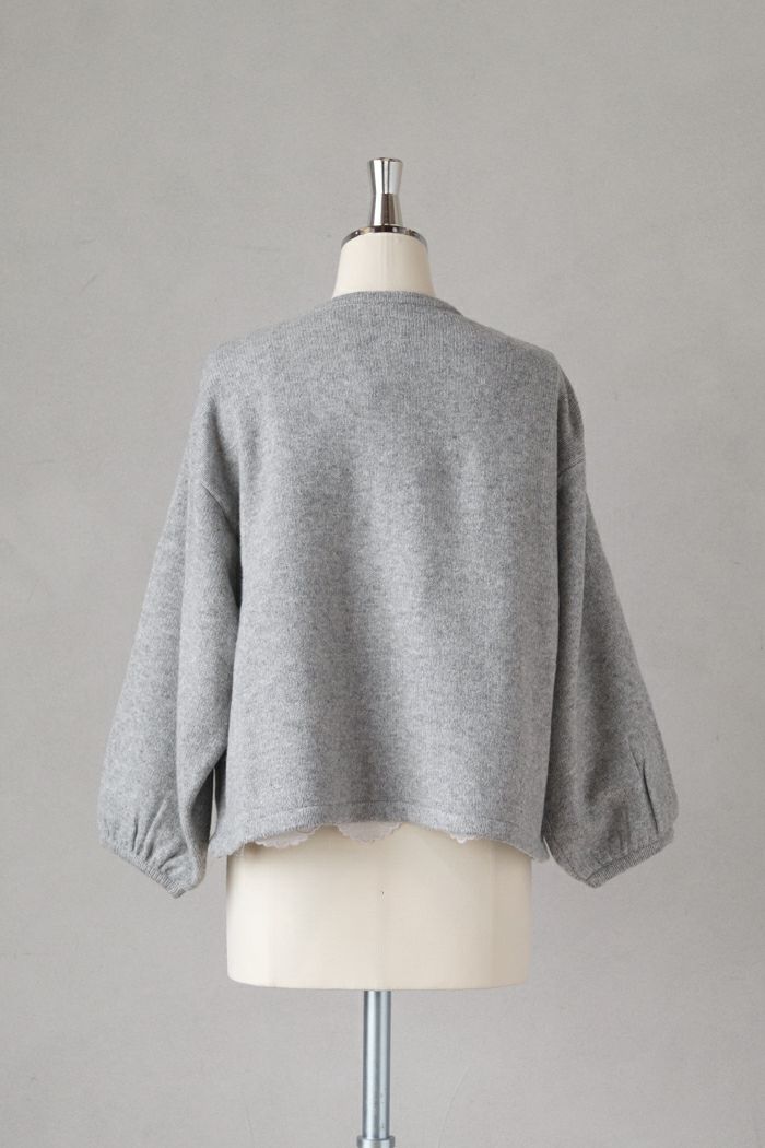 Gauze# ガーゼ アンティークレースリメイクニットカーディガン(25AW