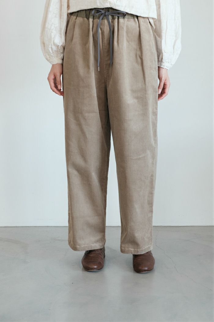 UNIVERSAL SEVEN ユニヴァーサルセヴン親子コーデュロイ ギャザー