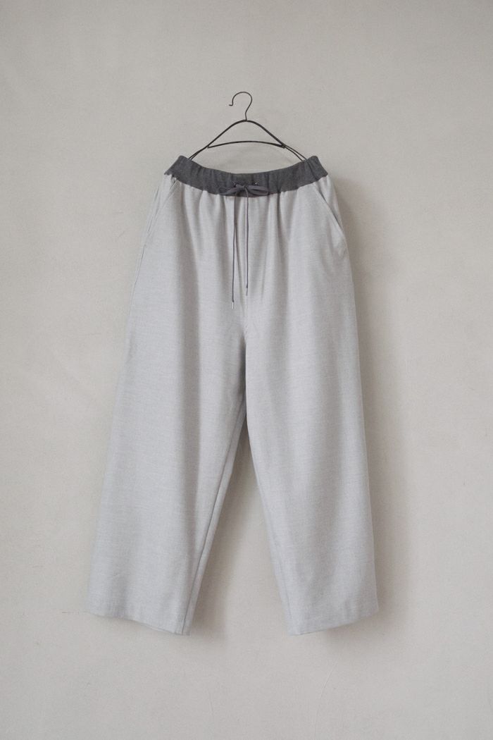 SOIL ソイル 7GG 2PLY PLAIN STITCH COTSWOLDS TURTLE NECK BUTTON