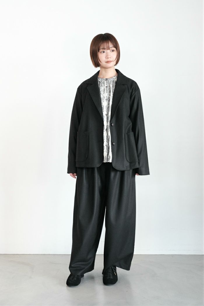 e'ternite' de Soi-e エテルニテドゥソワ 30/2ツイル2WAY両面起毛