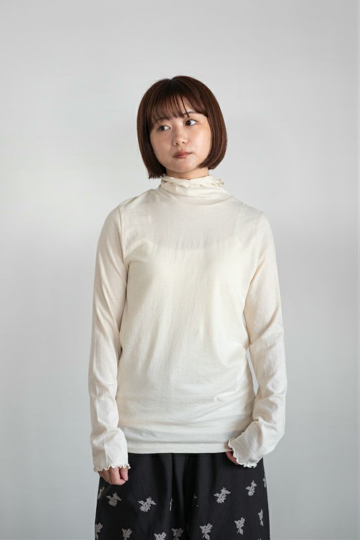 bulle de savon ビュルデサボン ジグザグ求心 プルオーバー(24AW bulle de savon ビュルデサボン ジグザグ求心 プルオーバー(24AW