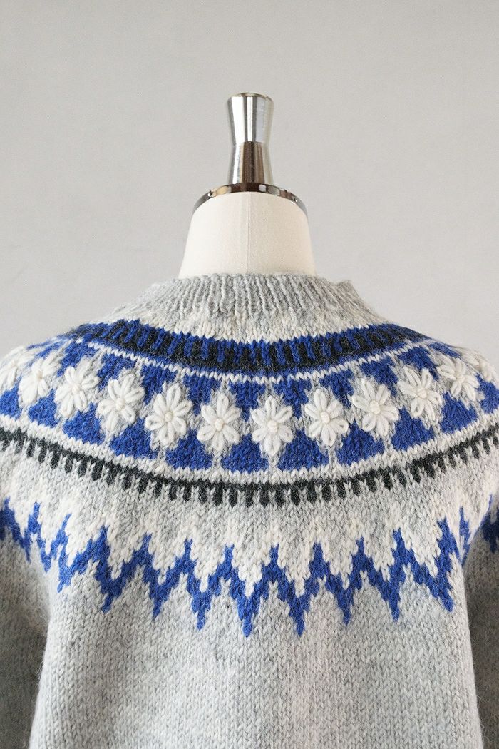 bulle de savon ビュルデサボン ネパール ハンドニット ジグザグジャ