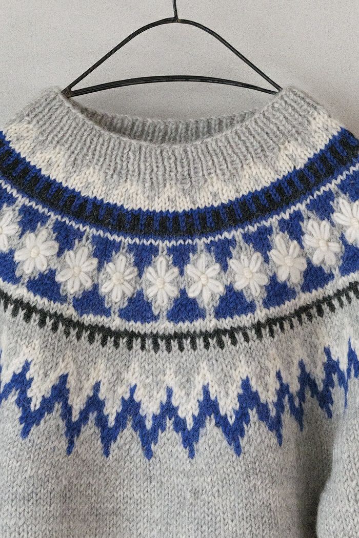 bulle de savon ビュルデサボン ネパール ハンドニット ジグザグジャ