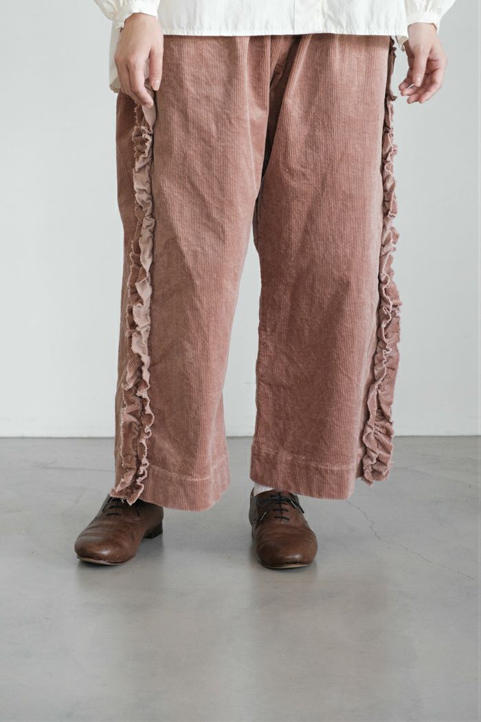 Gauze# ガーゼ コーデュロイヴィヴィアンパンツ(25AW) | T.T. GARRET