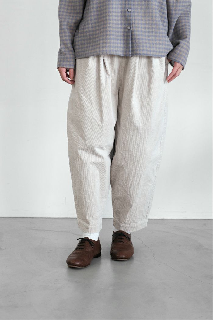 Gauze# ガーゼ INDIGO VIVIENNE PANTS(25SS) | T.T. GARRET