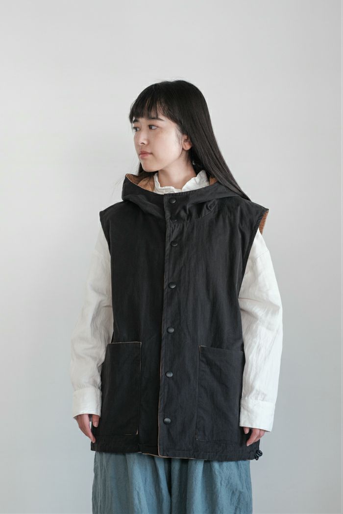 Porter des boutons ポルテデブトン リバティリバーシブルコート(24AW