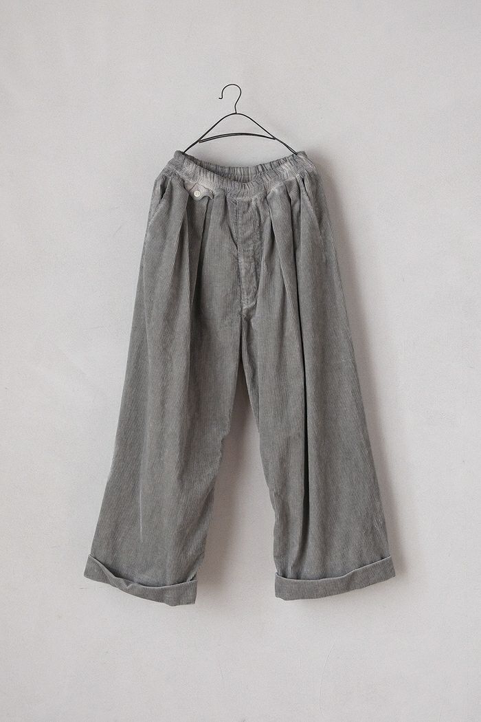 GASA* ガサ 想像と創造 ギャザーフリルパンツ（24AW) | T.T. GARRET