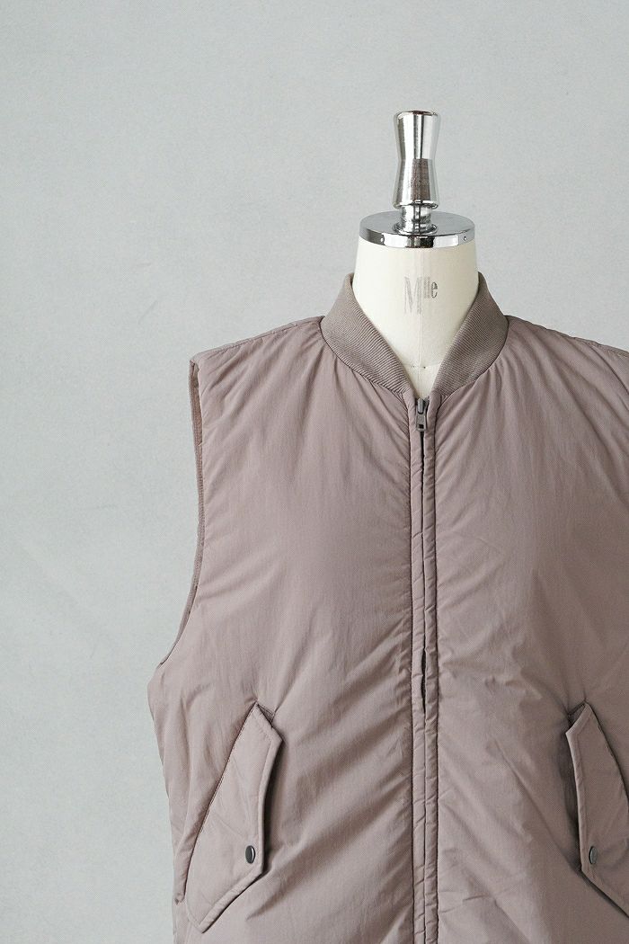 TISSU ティシュナイロンキルティング(発熱中綿) ベスト(25AW) | T.T.